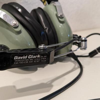 David Clark H10-80 and 30 Aviator Headsets