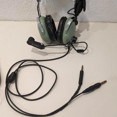 David Clark H10-80 and 30 Aviator Headsets