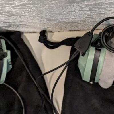 David Clark H10-80 and 30 Aviator Headsets
