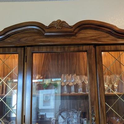 Bassett Hutch with Contents