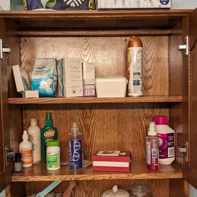 Contents of Bathroom 1