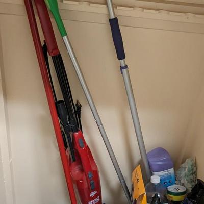 Contents of Cabinets in Wash Room