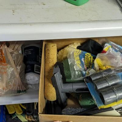 Contents of East Garage Wall