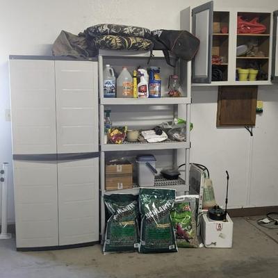 Contents of East Garage Wall