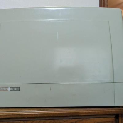 Sears Kenmore Sewing Machine in Table w/ Extras