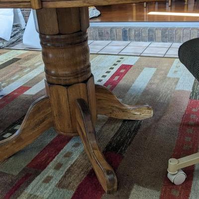 Oval Dining Table and 2 Chairs