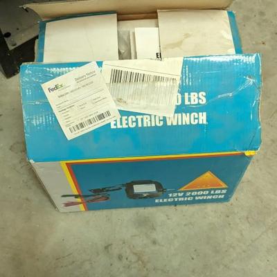 In Box 12V 2000 Electric Winch System