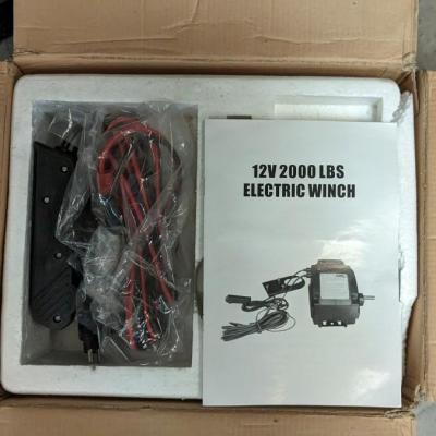 In Box 12V 2000 Electric Winch System