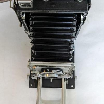 Graflex Speed Graphic 2.25x3.25 Large Format Press/View Camera w/ 23 Slotted Roll Film Holder