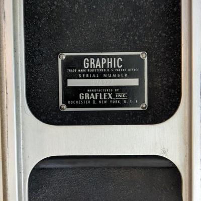 Graflex Speed Graphic 2.25x3.25 Large Format Press/View Camera w/ 23 Slotted Roll Film Holder