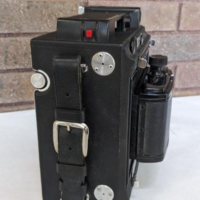 Graflex Speed Graphic 2.25x3.25 Large Format Press/View Camera w/ 23 Slotted Roll Film Holder