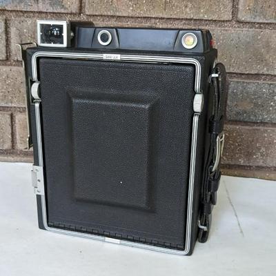Graflex Speed Graphic 2.25x3.25 Large Format Press/View Camera w/ 23 Slotted Roll Film Holder