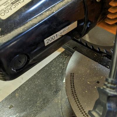 Chicago Electric 10" Compound Slide Miter Saw