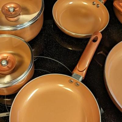Copper Pots and Pans, Henckels Knife Set, and More!