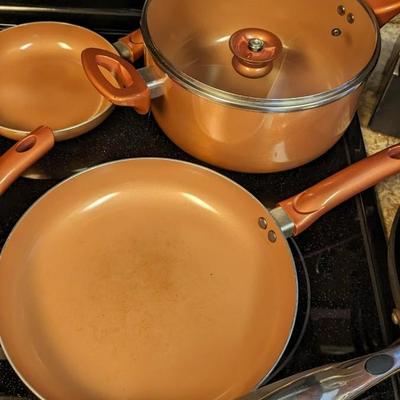 Copper Pots and Pans, Henckels Knife Set, and More!
