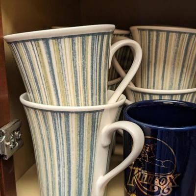 Contents of Upper Kitchen Cabinets (West)