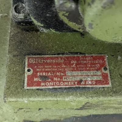 Montgomery Ward 100 PSI Air Compressor/Sprayer