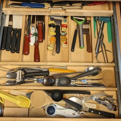 Contents of Lower Kitchen Cabinets (East)