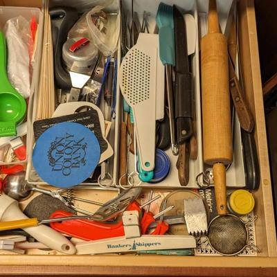 Contents of Lower Kitchen Cabinets (East)