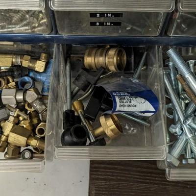 Wall Organizers and Contents