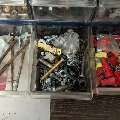 Wall Organizers and Contents