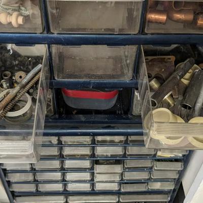Wall Organizers and Contents