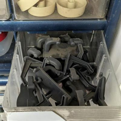 Wall Organizers and Contents