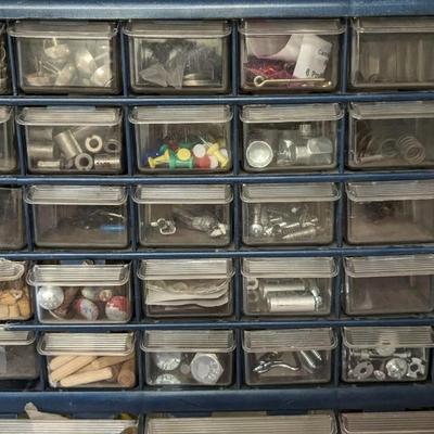 Wall Organizers and Contents