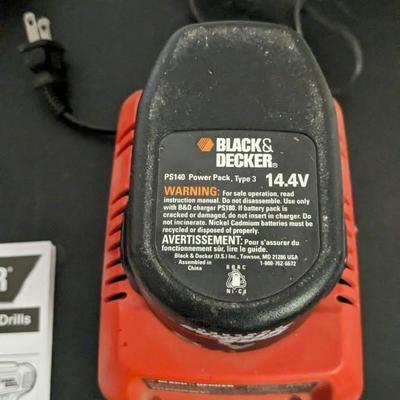 Black and Decker Rechargeable Tool Set