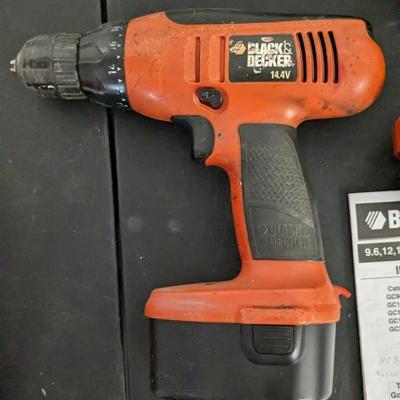 Black and Decker Rechargeable Tool Set