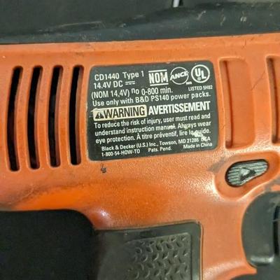 Black and Decker Rechargeable Tool Set