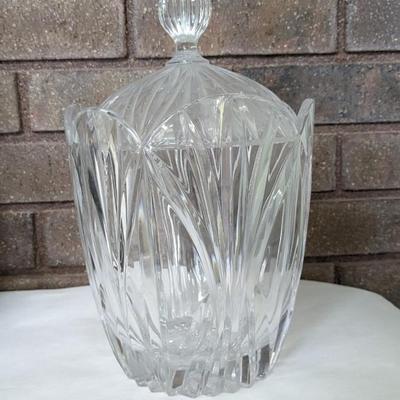 Decorative Decanters and Lead Crystal Ice Bucket 
