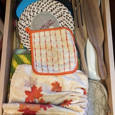 Contents of Lower Kitchen Cabinets (West)