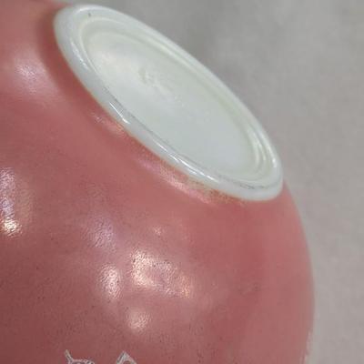 Pyrex Pink Gooseberry 444 Cinderella Mixing Bowl