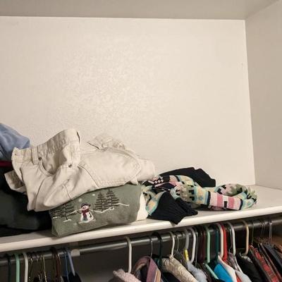 Contents of Main Closet (Right Side)