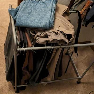 Contents of Main Closet (Left Side)