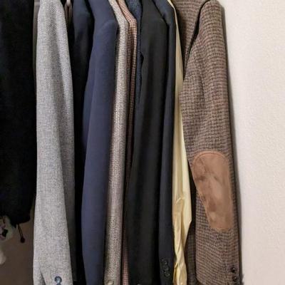 Contents of Main Closet (Left Side)