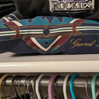 Contents of Main Closet (Left Side)