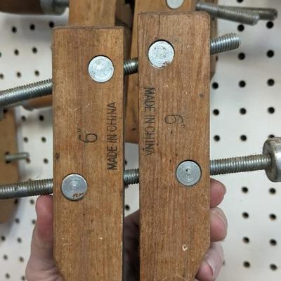 Vintage Hand Screw Clamps 