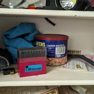 Contents of Shop 1 Workbench