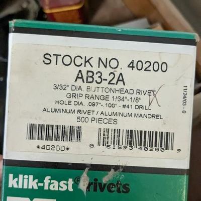 Contents of Shop 1 Workbench