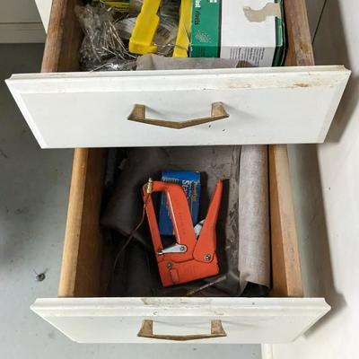 Contents of Shop 1 Workbench