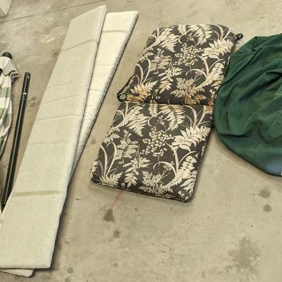Outdoor Cushions and Tarps