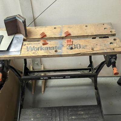 Black and Decker WorkMate 300 with Lumber