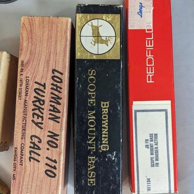 Gun Parts, Scopes, Rings, and Slings