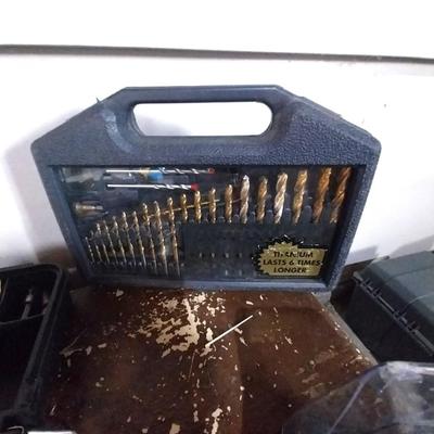 DEWALT VSR DRILL-TITANIUM DRILL BITS- BULLET BITS AND MORE