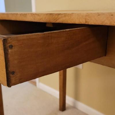 8: Antique Wood Table or Desk
