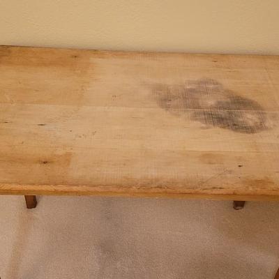 8: Antique Wood Table or Desk