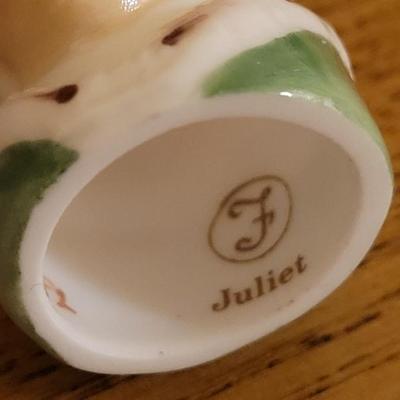 17: Antique Staffordshire Thimble Collection