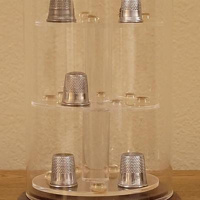 18: Vintage Thimble Dome with Thimbles